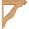 Ekena Millwork Funston Smooth Arts and Crafts Outlooker, Western Red Cedar, 7 1/2"W x 30"D x 34"H OUT08X30X34FST03SWR - alternate 2